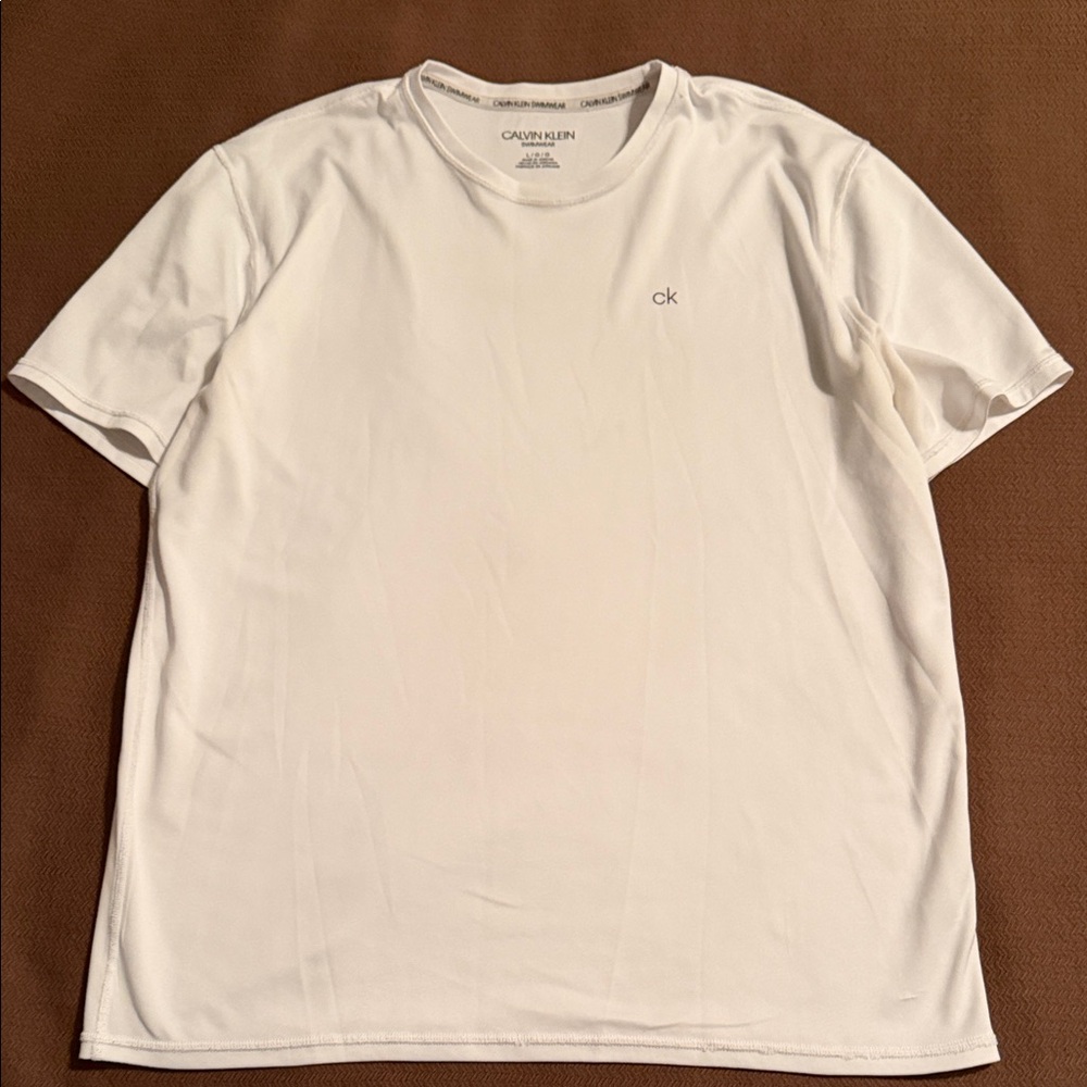 Calvin Klein Classic White Dry Fit Tee